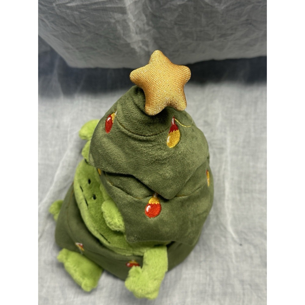 Jellycat Christmas Tree Ricky Rain Frog - NWT New w Tags - Holiday - Authentic - Picture 7 of 14